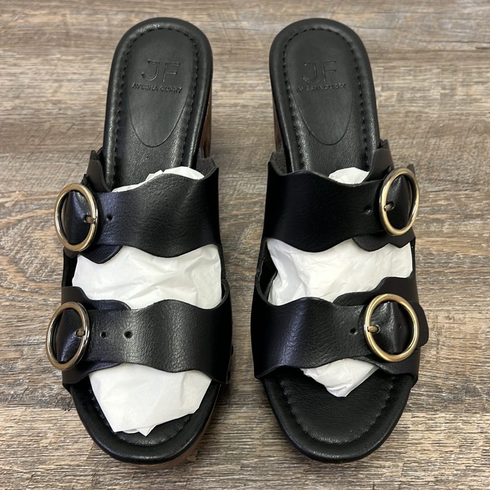 SOLD IN STORE New Ayesha Curry for Justfab BILLIE Studded Platform Shoes Size 8 - Picture 2 of 12